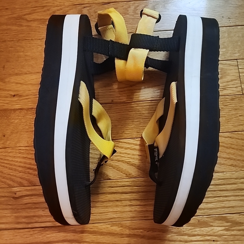 Teva Flatform Platform Universal Ankle Strap Sand… - image 4